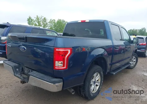 2017 Ford F-150 Xlt из США, поврежденный, VIN 1FTEW1E82HFA13883